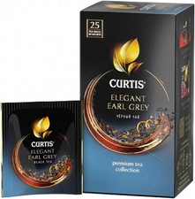CURTIS Elegante Earl Gris Té En Bolsitas 42.5 g Paquete de 25 Bolsas de Té