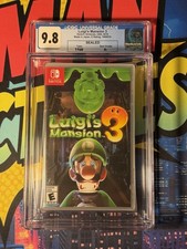 Luigi's Mansion 3 CGC U9.8 A Nintendo Switch Sealed Graded Game
