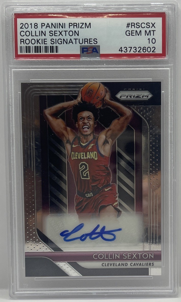 Collin Sexton 2018-19 Panini Prizm Rookie Signatures Autograph Auto RC PSA 10