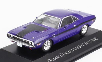 Dodge Challenger R/T 440 Coupé 1970   Lila   1:43   mit Vitrine   DeAgostini