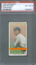 1909-11 T206 Nap Rucker PSA 4 Piedmont 350 Throwing (9441)