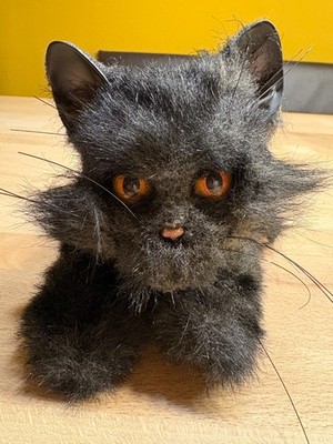 FurReal Friends Tiger Electronics Katze liegend schwarz selten Rarität Vintage