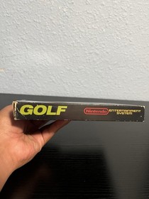 Golf - Black Box Nintendo NES Video Game - CIB Complete in Box Manual & Cart.