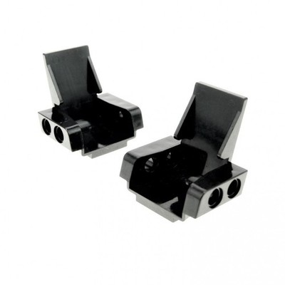 2x Lego Technic Seat 3x2 Black Car Chair with Armrest Airplane 2717