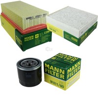 Mann Inspektionspaket Filterset FüR Mitsubishi Colt VI 1.5 CZT Smart Forfour
