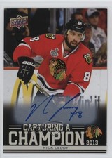 2025-26 Chicago Blackhawks Centennial Capturing a Champion Nick Leddy Auto 4et