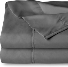 Queen Flat Sheet - Premium 1800 Ultra-Soft Top Sheet - Hotel Luxury - Double
