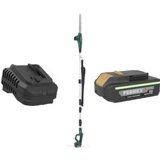 FERREX 20 V Akku Teleskop Heckenschere Strauchschere Mit 20v Akku und Ladeger&auml;t
