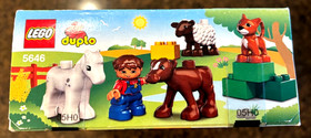 New LEGO Duplo Legoville "Farm Nursery" (5646) Factory Sealed, New - Cow, Sheep