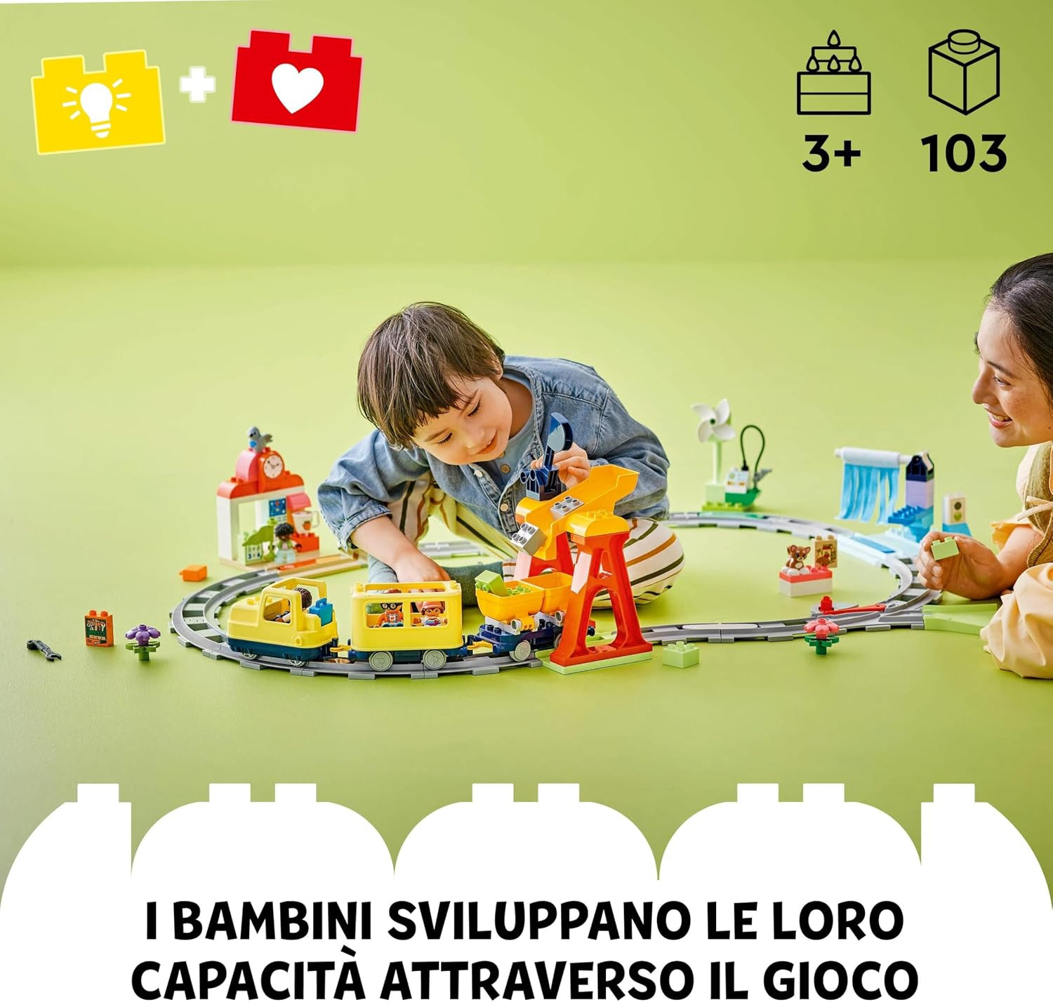 LEGO DUPLO Grande Treno Comunitario Interattivo foto 2
