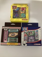 Lot Of 12 Icee, Tootsie Roll & Ring Pop Erase...
