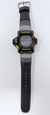 Working Casio G-Shock Riseman DW9100 Watch Yellow Black