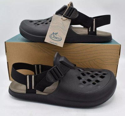 NWT Chaco - Chillos Black Crocs-Clogs Slip On Shoes Men's Size 10 w/ Box