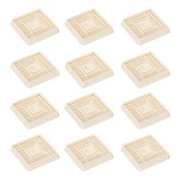 "2X2\" MöBeluntersetzer, 12 StüCk MöBelbecher GummifüßE Anti-Rutsch-Stopper-Pads"