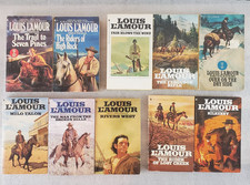 Lot of 10 Louis L'Amour Books ~ Chantry, Kilkenny, Milo Talon, Hopalong Cassidy