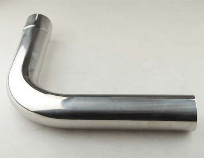 3'' 76mm 90 Degree Elbow Slip-fit Mandrel Bend Stainless Steel Exhaust Pipe Tube