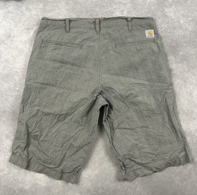Carhartt Bermuda Shorts Size 34 grau Sommer Vintage