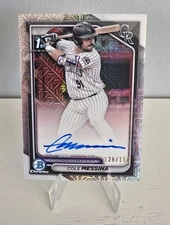 2024 Bowman Draft #CPA-CME - Cole Messina 1st Auto HTA Refractor 128/150 Rockies