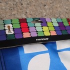 FIFA Houston Soccer Scarf Blue White Green with Fringe Officially Licensed — photo 2