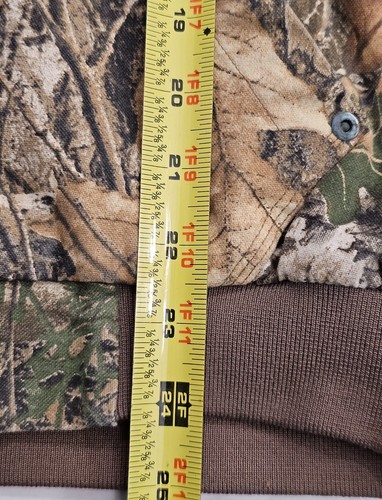 Magellan Outdoors Realtree Camo Full Zip Hooded Jacket Large Youth-39/25 Used - Picture 5 of 11