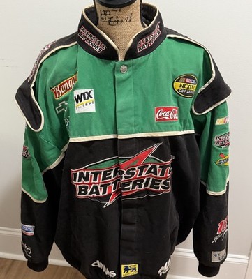 Vintage Interstate Batteries Jacket Mens XXL Bobby Labonte #18 NASCAR
