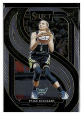 Paige Bueckers RC #118 2025 Panini Select WNBA Premier Dallas Wings