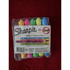 Sharpie Smear Guard Highlighters 5 Pack Assor...