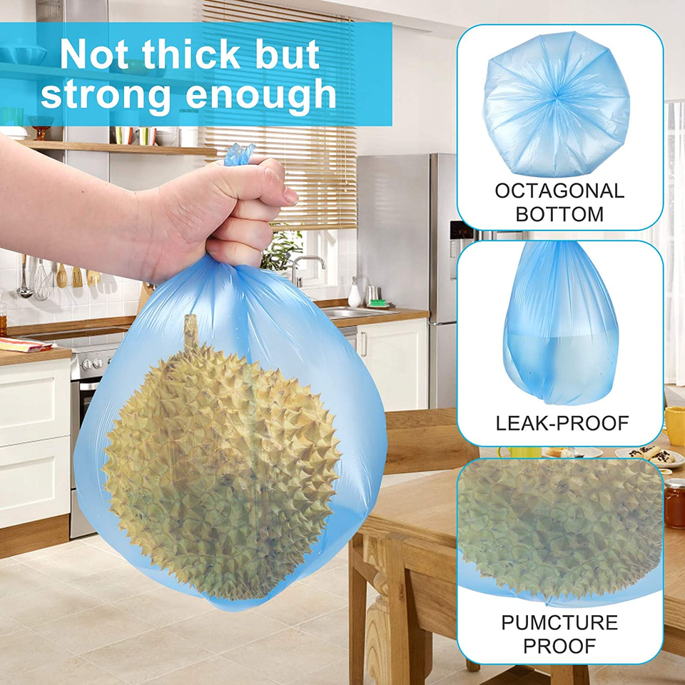 Small Trash Bags 4 Gallon Trash Bag, Small Garbage Bags for Office