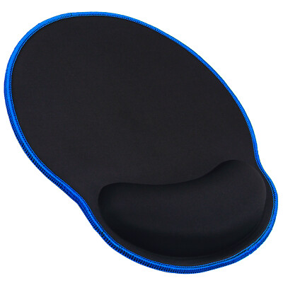 Gaming Mouse Pad w Wrist Rest Support & Non-Slip Base, Durable Ergonomic Design