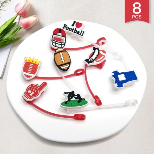 8Pcs 10mm Cute Straw Cover Caps for 30&40Oz Stanley Cup,Straw Topper for Tumbles - Picture 65 of 145