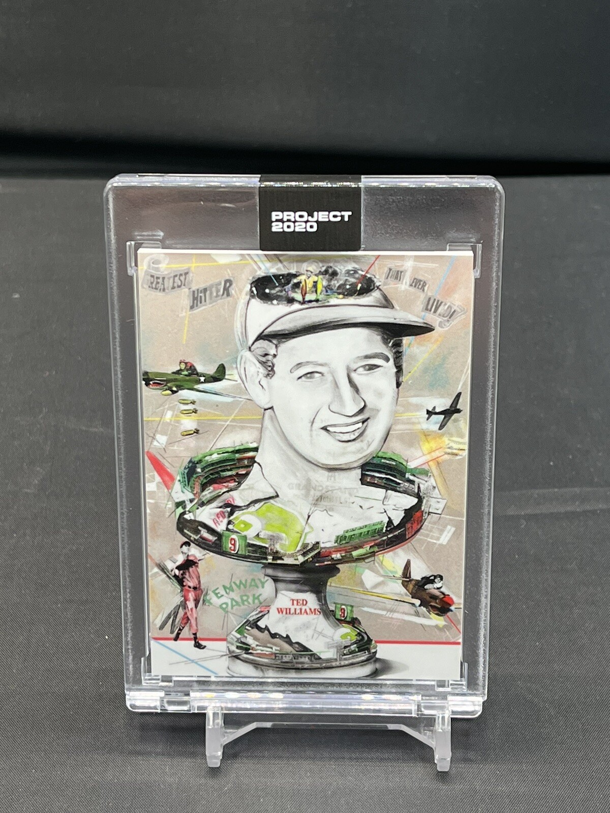 Topps Project 2020 Ted Williams by Andrew Thiele #158