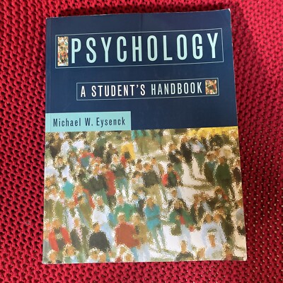 Psychology: A Student's Handbook Eysenck, Michael W.: