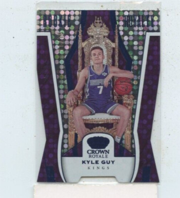 KYLE GUY 2019-20 Panini Crown Royale Rookie Royalty Die-Cut Rookie #D /75