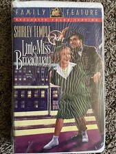 Unopened Shirley Temple Little Miss Broadway (VHS, 1995)