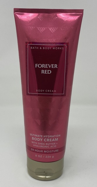 Bath and Body works FOREVER RED Ultra Shea Body CREAM lotion 8 Fl oz Bath and Body works FOREVER RED Ultra Shea Body CREAM lotion 8 Fl oz