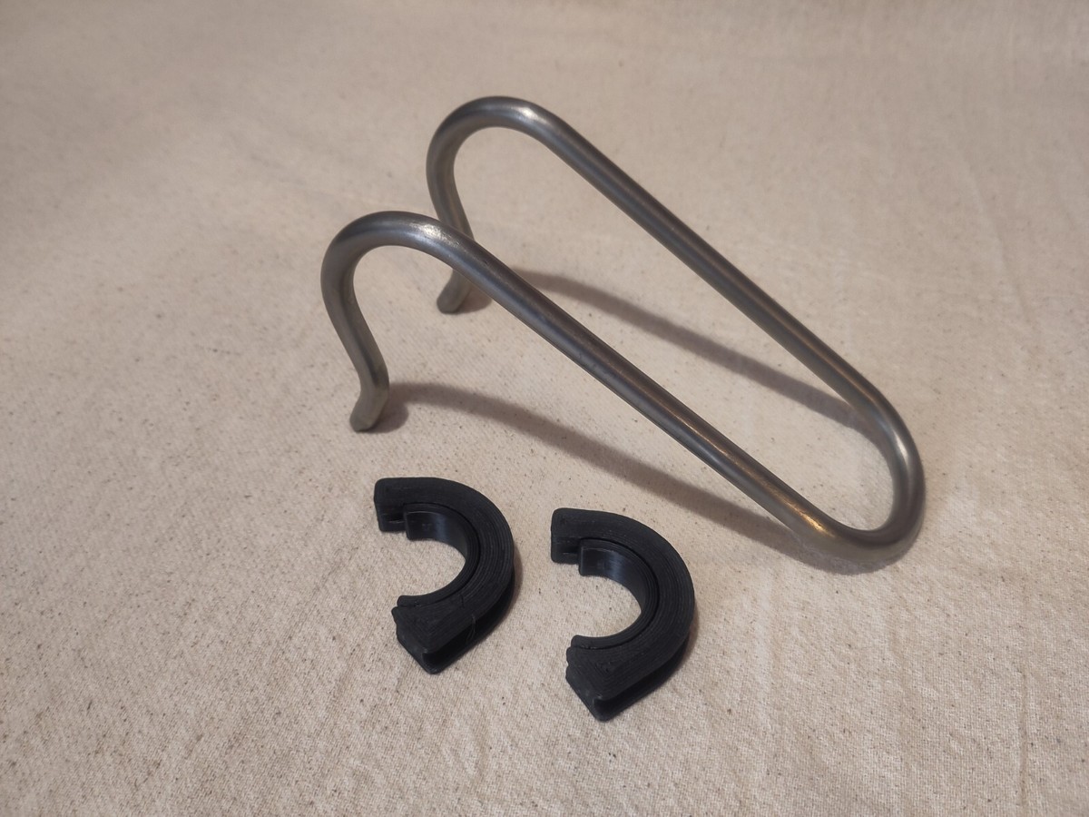 Titanium Bag Support Decaleur Custom Height Rack for Handlebar