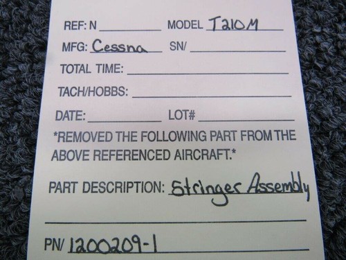 1200209-1 Cessna T210M Stringer - Picture 6 of 6