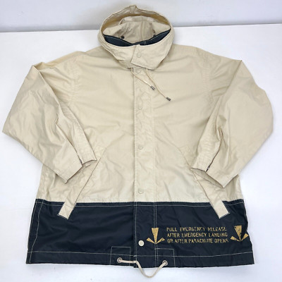 Vintage Jacket (Size S) Parka Chevignon Parachute High Cotton Navigation Boats