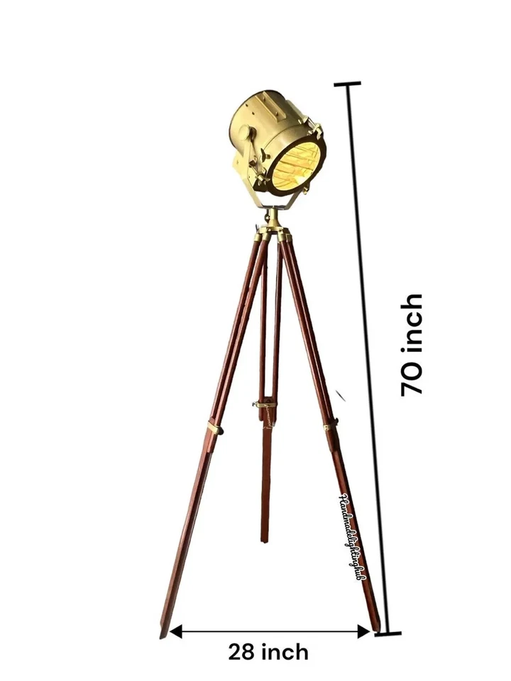 Proyector de diseño industrial de teatro reflector lámpara de pie decoración del hogar/oficina Foto 4 de 4