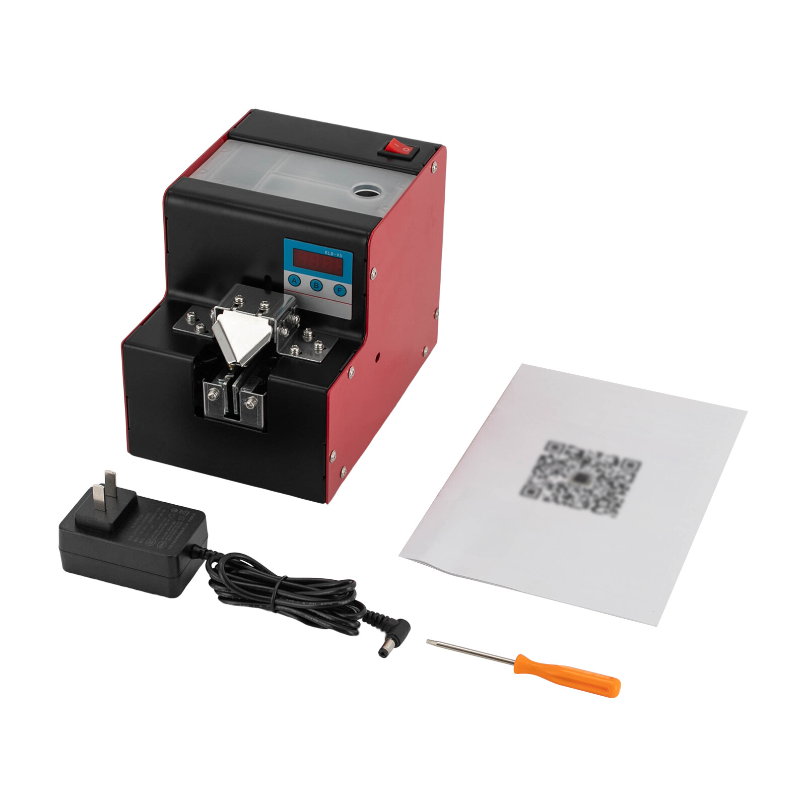 Automatic Screw Feeder Machine Adjustable Rail For 0.04"-0.2" Dia. 0.79" length