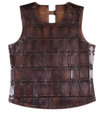 Medieval brigantine ,leather brigantine ,Medieval Leather armor ,Leather Armor .