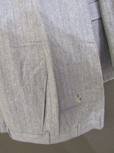 Nuevo Traje de Lana CERRUTI 1881 COUTURE Para Hombres Hecho a Mano Gris Super 130s talla 48 R Italia - Imagen 15 de 22