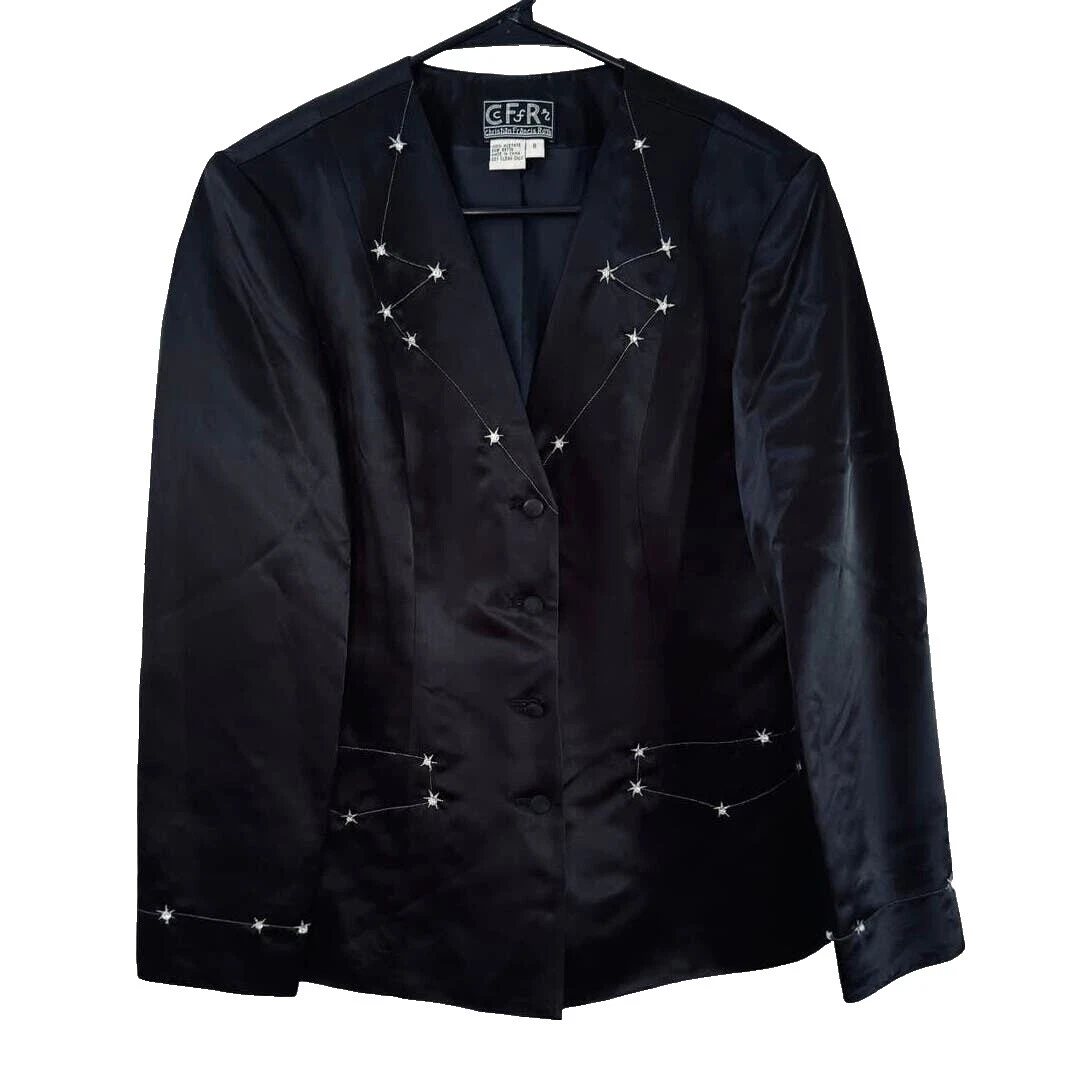 Acetato de Roupas Vintage década de 1990 sob Medida para as Mulheres