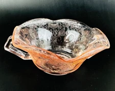 VTG pink double handle bowl 30s