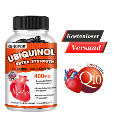 Coenzym Q10 Kapseln á 200mg Q10-Vegan - kein Stearat u. künstl