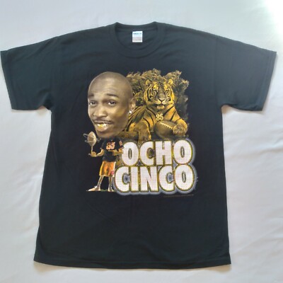 Vintage Chad Johnson  Ocho Cinco  Bengals NFL  T-Shirt Brand New NWOT 2010 