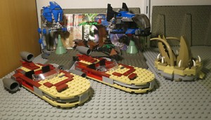 Détails Sur G6 Lego Star Wars Sets Vaisseau Lutte Coureur 7667 8092 9489 Kg Etc Afficher Le Titre Dorigine