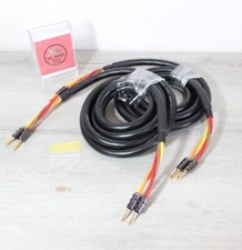 MOGAMI 3104 2 pares de cables de altavoz de cobre berilio con enchufes banana 0,5-5,0 m