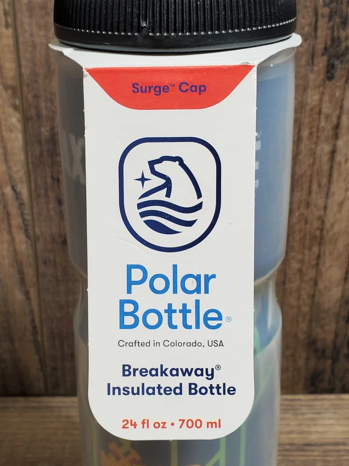 Botella de agua aislada Polar Breakaway 24 oz Surge Foto 3 de 4