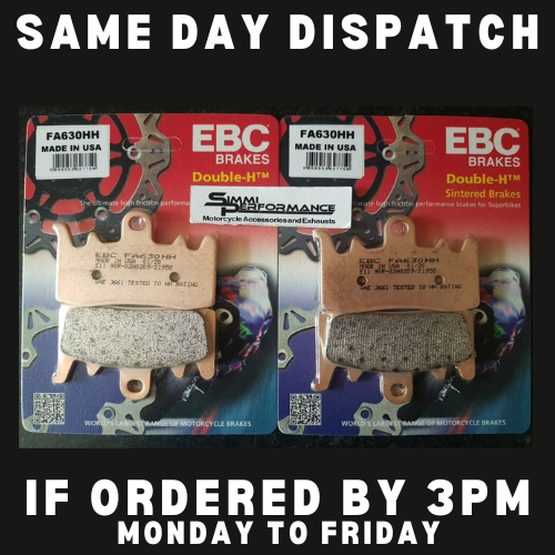 EBC HH FRONT Brake Pads DUCATI 939 Hypermotard / SP 2016 2017 2018 / 950 2019